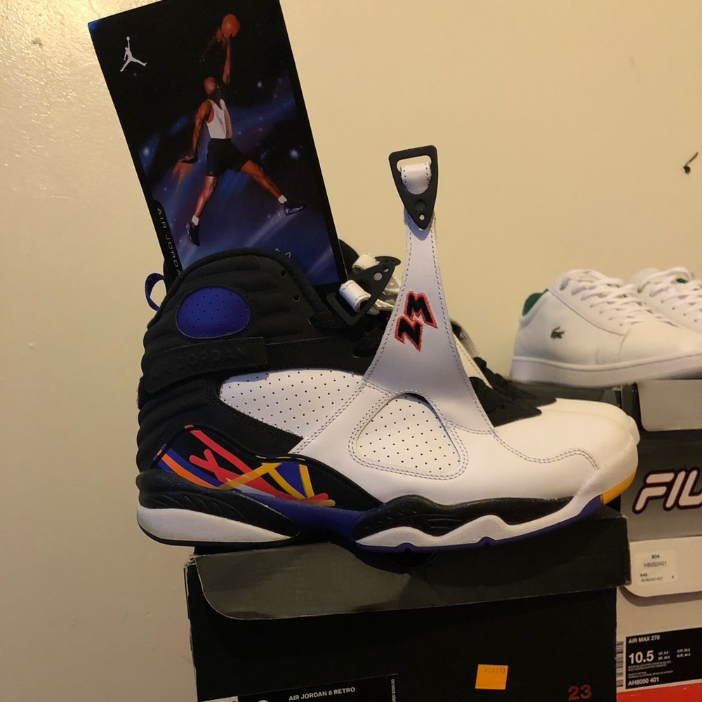 air jordan 8s w/retro card
